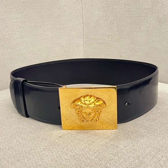Versace Accessories - Versace medusa head women’s waist belt